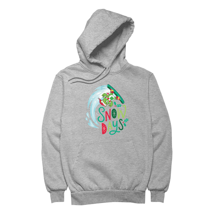 Care Bears Unlock The Magic Christmas Snow Days Men's Hooded Sweatshirt-Care Bears Store