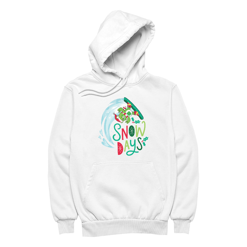 Care Bears Unlock The Magic Christmas Snow Days Men's Hooded Sweatshirt-Care Bears Store