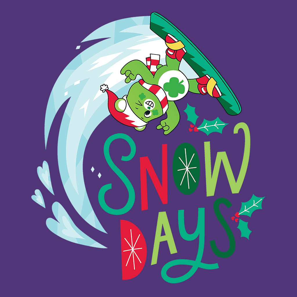 Care Bears Unlock The Magic Christmas Snow Days Kids T-Shirt-Care Bears Store