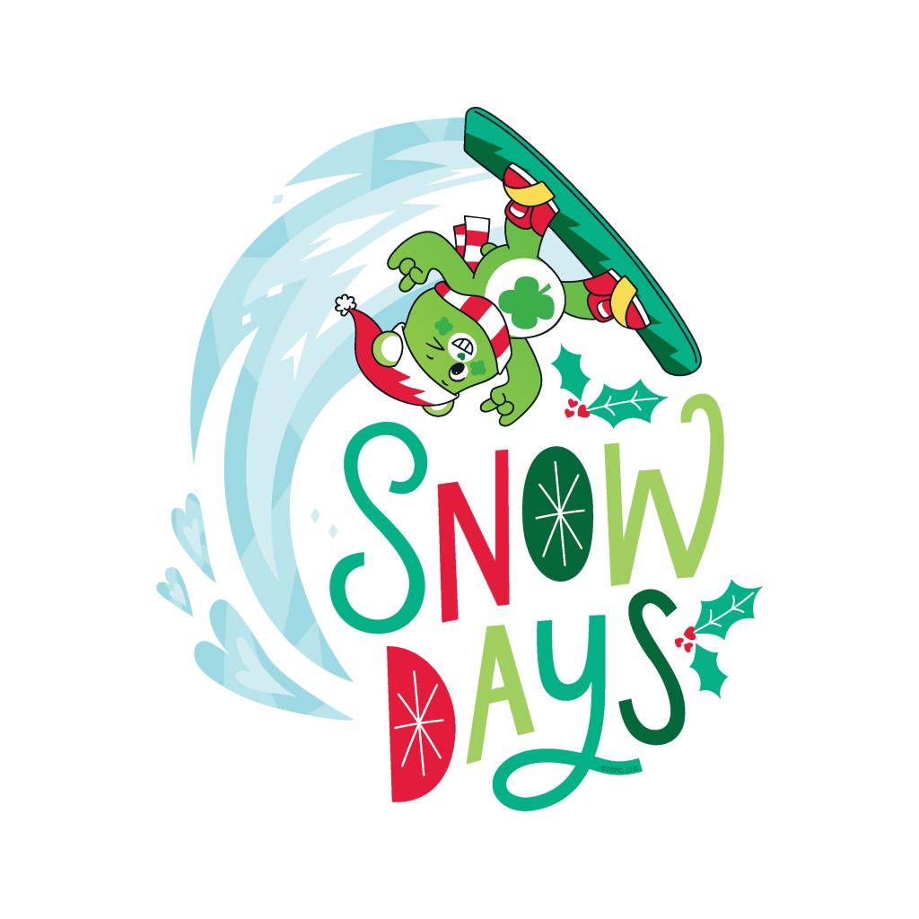 Unlock The Magic Christmas Snow Days A4 Print-Care Bears Store