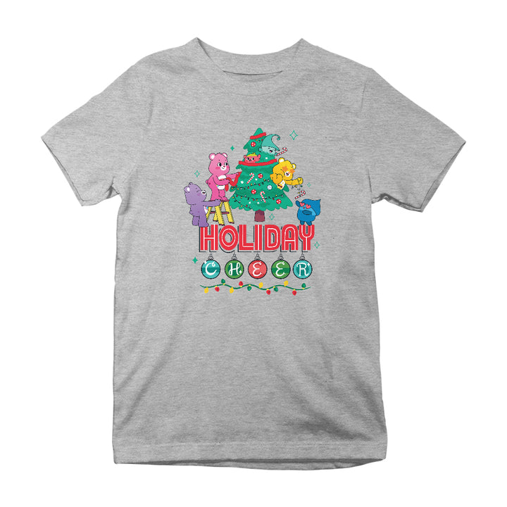 Care Bears Unlock The Magic Christmas Holiday Cheer Kids T-Shirt-Care Bears Store