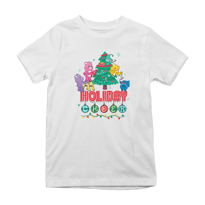 Care Bears Unlock The Magic Christmas Holiday Cheer Kids T-Shirt-Care Bears Store