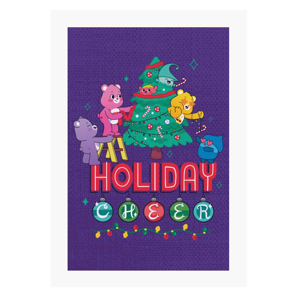 Unlock The Magic Christmas Holiday Cheer A4 Print-Care Bears Store
