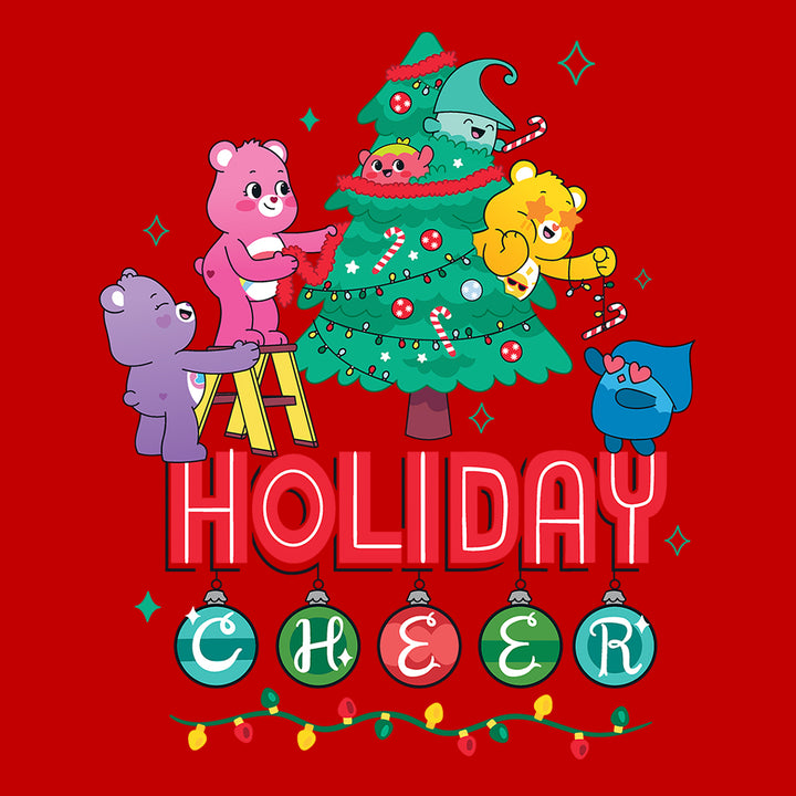 Care Bears Unlock The Magic Christmas Holiday Cheer Kids T-Shirt-Care Bears Store