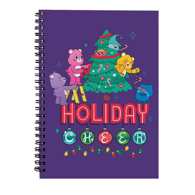 Care Bears Unlock The Magic Christmas Holiday Cheer Spiral Notebook