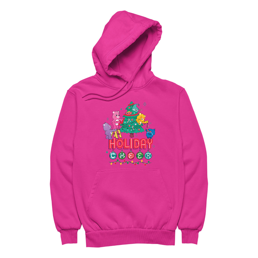 Care Bears Unlock The Magic Christmas Holiday Cheer Women's Hooded Sweatshirt-Care Bears Store