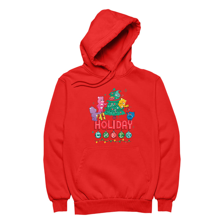 Care Bears Unlock The Magic Christmas Holiday Cheer Women's Hooded Sweatshirt-Care Bears Store