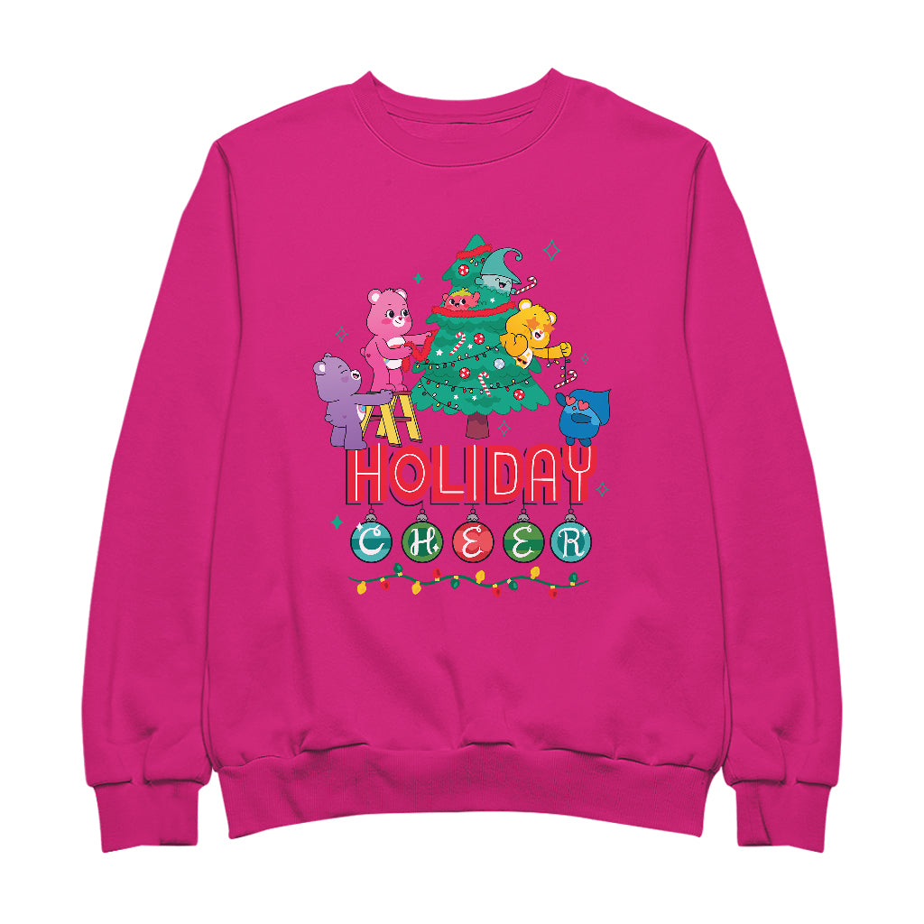Care Bears Unlock The Magic Christmas Holiday Cheer Women's Sweatshirt-Care Bears Store