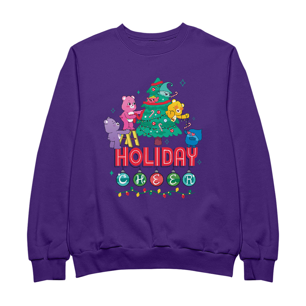 Care Bears Unlock The Magic Christmas Holiday Cheer Women's Sweatshirt-Care Bears Store