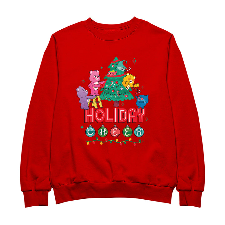Care Bears Unlock The Magic Christmas Holiday Cheer Women's Sweatshirt-Care Bears Store