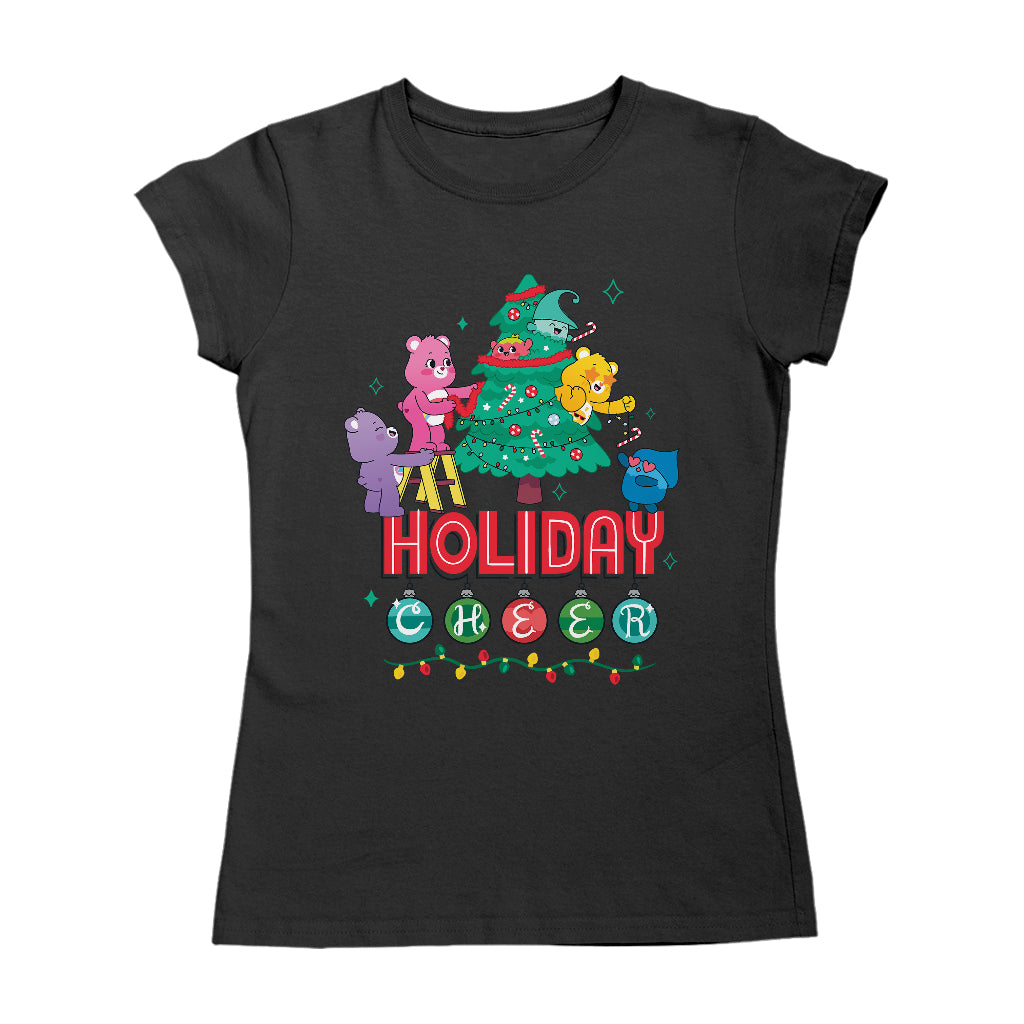 Care Bears Unlock The Magic Christmas Holiday Cheer Women's T-Shirt-Care Bears Store