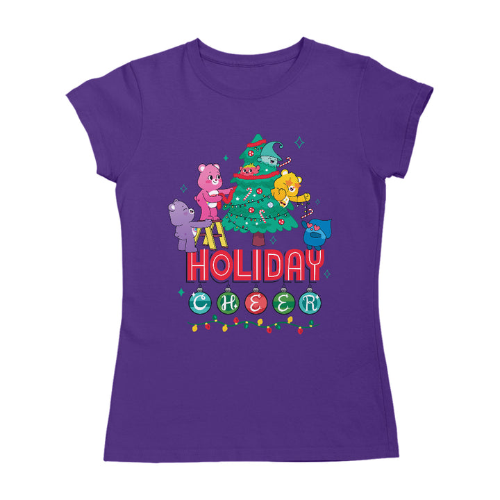Care Bears Unlock The Magic Christmas Holiday Cheer Women's T-Shirt-Care Bears Store