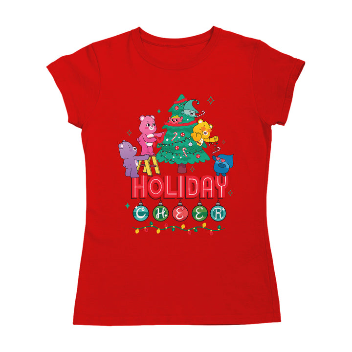 Care Bears Unlock The Magic Christmas Holiday Cheer Women's T-Shirt-Care Bears Store