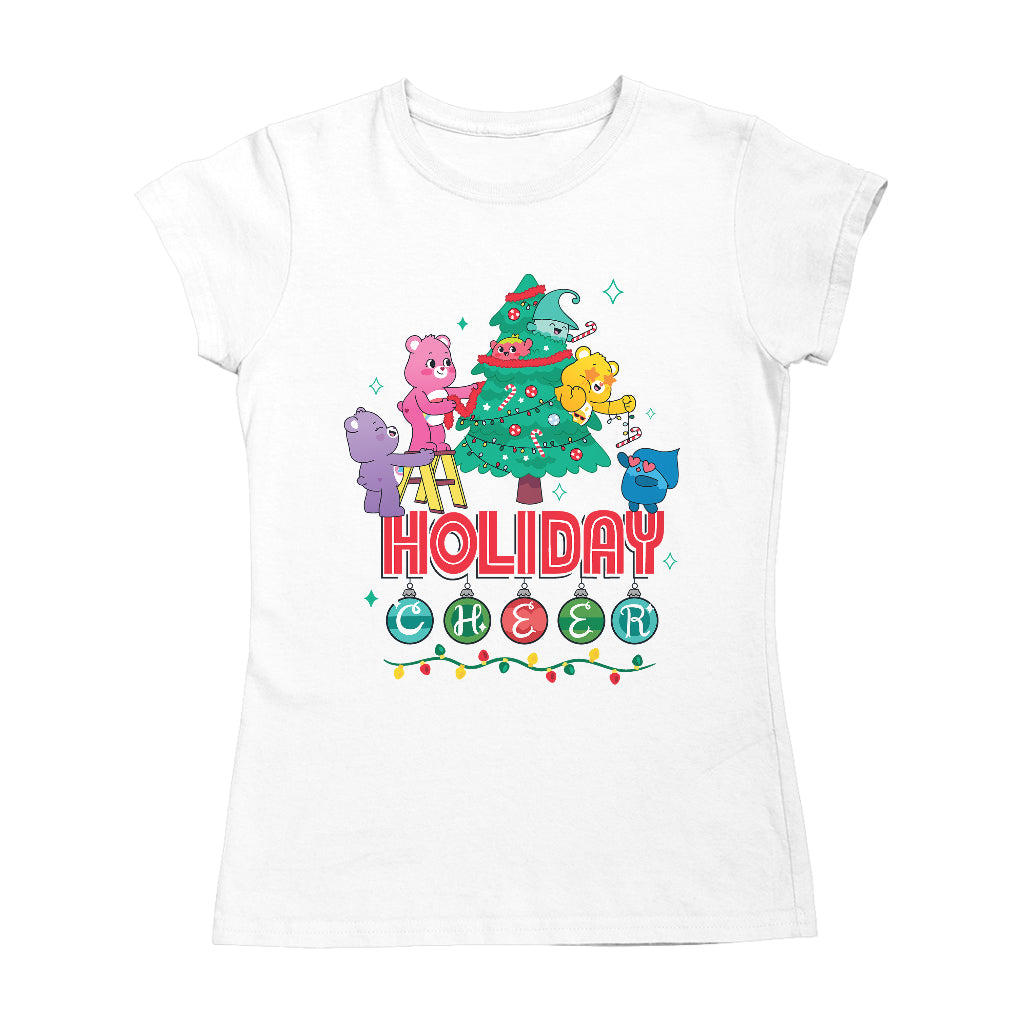 Care Bears Unlock The Magic Christmas Holiday Cheer Women's T-Shirt-Care Bears Store