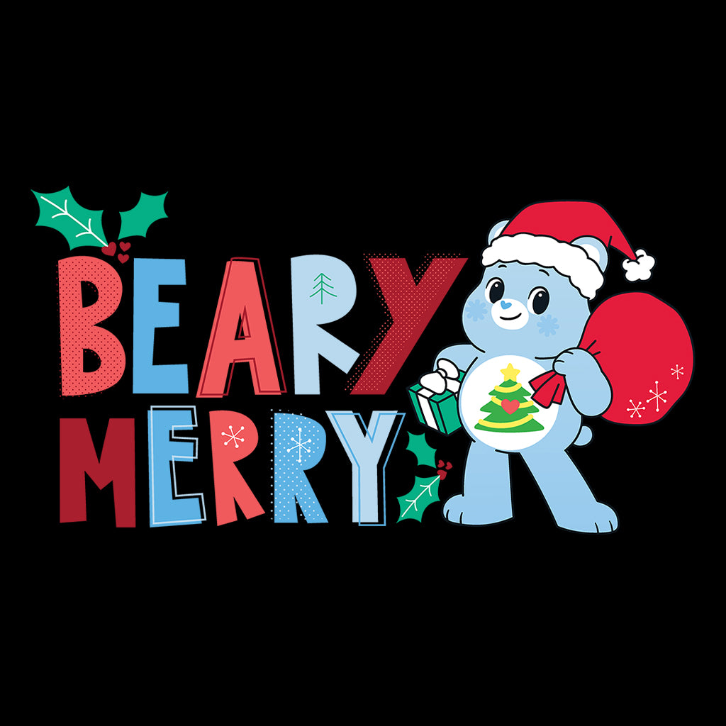 Care Bears Unlock The Magic Christmas Beary Merry Kids T-Shirt-Care Bears Store