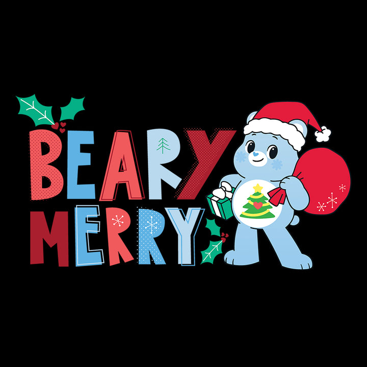 Care Bears Unlock The Magic Christmas Beary Merry Kids T-Shirt-Care Bears Store