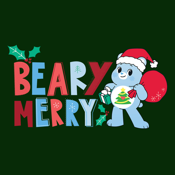 Care Bears Unlock The Magic Christmas Beary Merry Kids T-Shirt-Care Bears Store