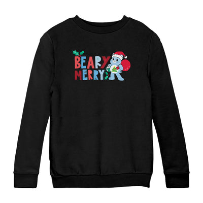Care Bears Unlock The Magic Christmas Beary Merry Kid's Sweatshirt