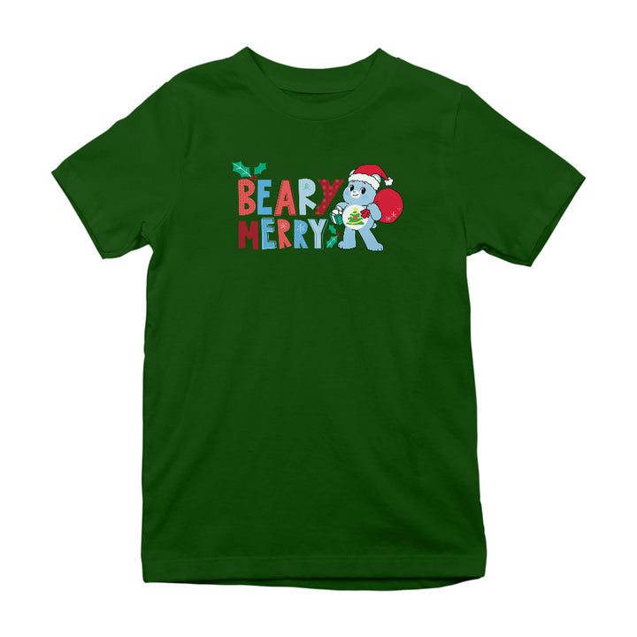 Care Bears Unlock The Magic Christmas Beary Merry Kids T-Shirt-Care Bears Store