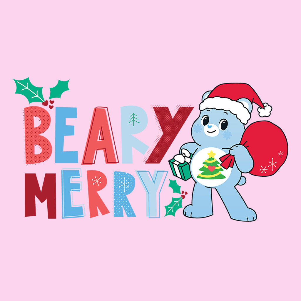 Care Bears Unlock The Magic Christmas Beary Merry Kids T-Shirt-Care Bears Store