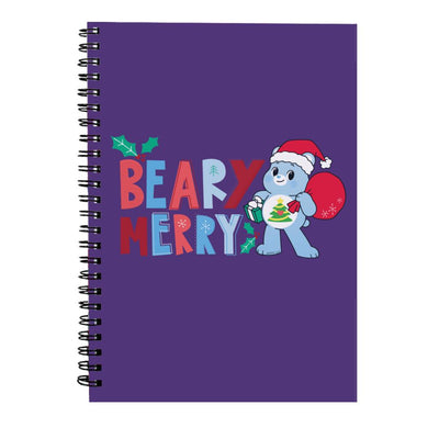Care Bears Unlock The Magic Christmas Beary Merry Spiral Notebook