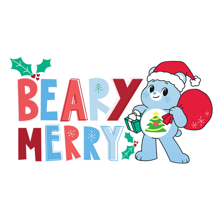 Care Bears Unlock The Magic Christmas Beary Merry Kids T-Shirt-Care Bears Store