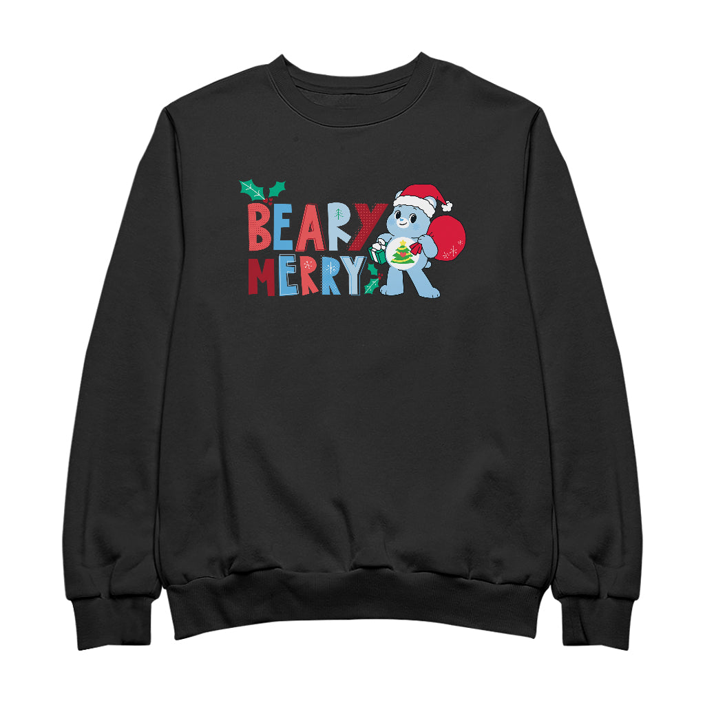 Care Bears Unlock The Magic Christmas Beary Merry Women's Sweatshirt-Care Bears Store