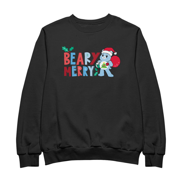 Care Bears Unlock The Magic Christmas Beary Merry Women's Sweatshirt-Care Bears Store