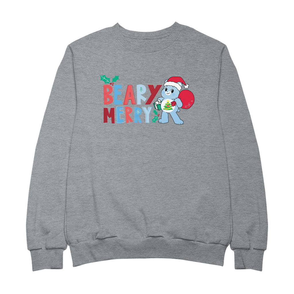 Care Bears Unlock The Magic Christmas Beary Merry Women's Sweatshirt-Care Bears Store