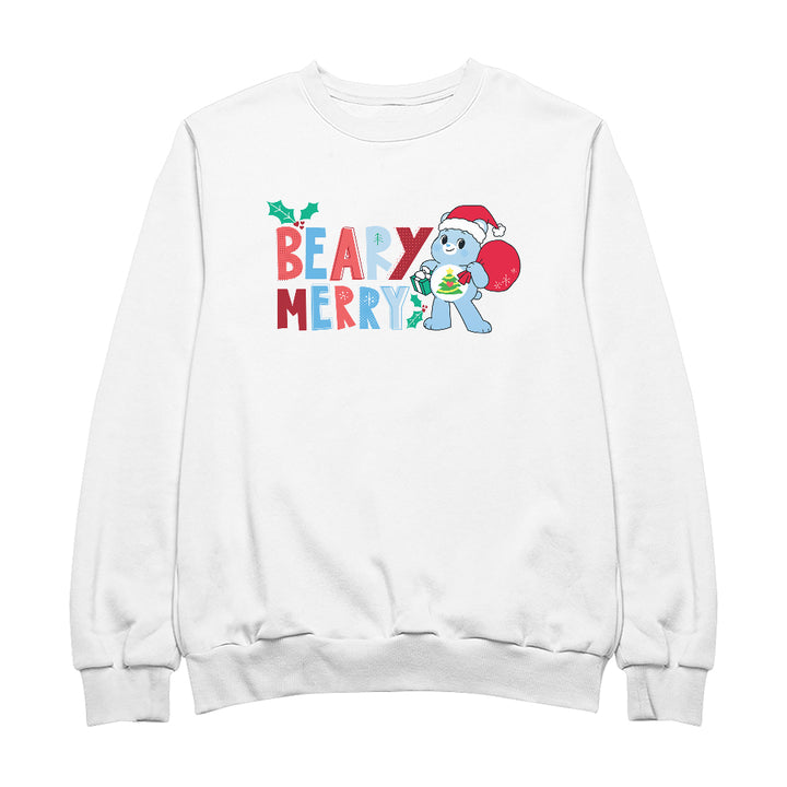 Care Bears Unlock The Magic Christmas Beary Merry Women's Sweatshirt-Care Bears Store