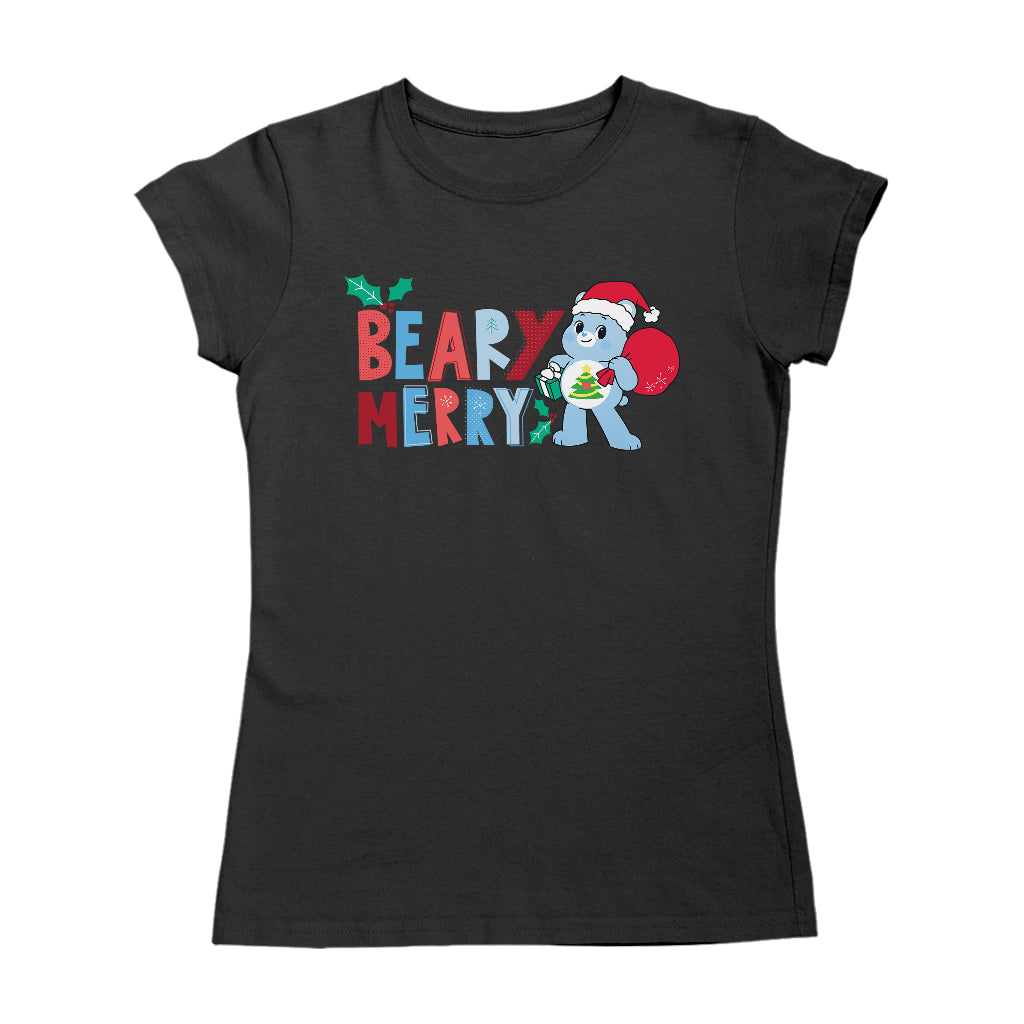 Care Bears Unlock The Magic Christmas Beary Merry Women's T-Shirt-Care Bears Store