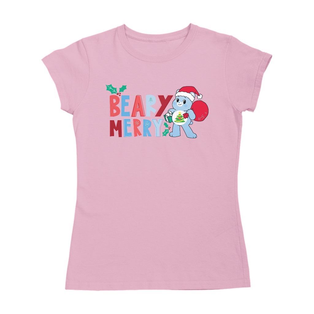 Care Bears Unlock The Magic Christmas Beary Merry Women's T-Shirt-Care Bears Store