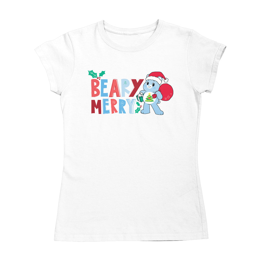 Care Bears Unlock The Magic Christmas Beary Merry Women's T-Shirt-Care Bears Store