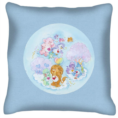 Care Bears Brave Heart Lion Pink Trees Cushion