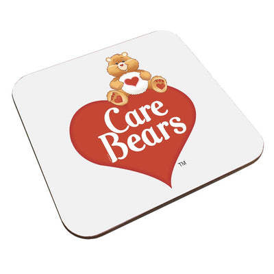 Care Bears Logo Tenderheart Bear Coaster