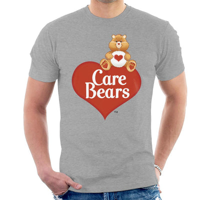 Care Bears Logo Tenderheart Bear Men's T-Shirt