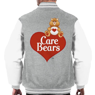 Care Bears Logo Tenderheart Bear Men's Varsity Jacket