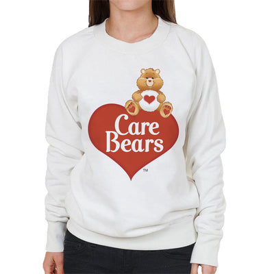 Care Bears Logo Tenderheart Bear Women's Sweatshirt