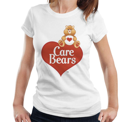 Care Bears Logo Tenderheart Bear Women's T-Shirt