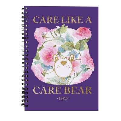 Care Bears Care Like A Care Bear Spiral Notebook