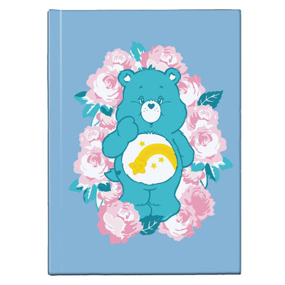 Care Bears Wish Bear Pink Flowers Hardback Journal