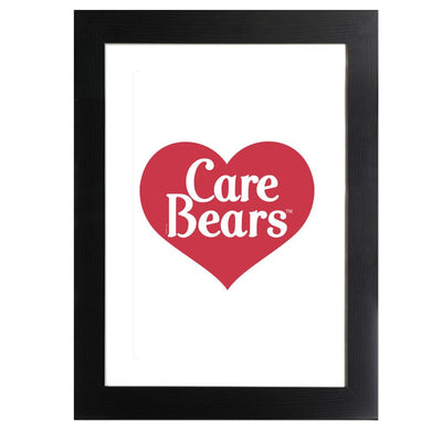 Care Bears Love Heart Logo Framed Print