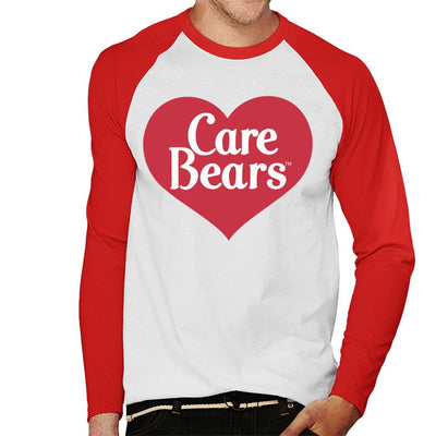 Care Bears Love Heart Logo Men's Baseball Long Sleeved T-Shirt