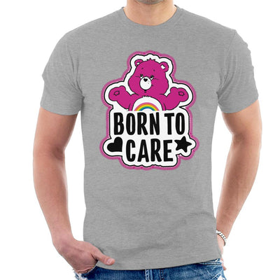 Care Bears Cheer Bear Born To Care Men's T-Shirt
