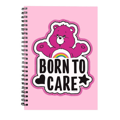 Care Bears Cheer Bear Born To Care Spiral Notebook