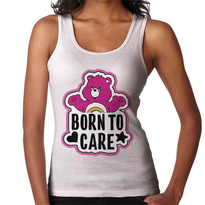 Care Bears Cheer Bear Born To Care Women's Vest