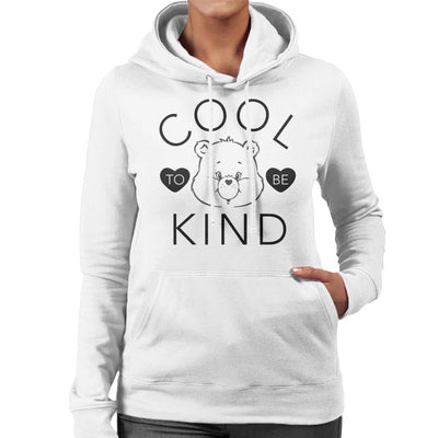 Care Bears Tenderheart Bear Cool To Be Kind Women's Hooded Sweatshirt