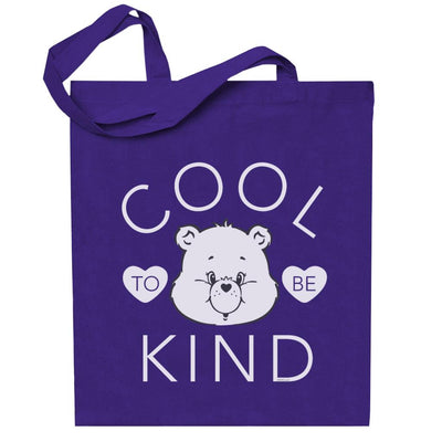 Care Bears Tenderheart Bear Cool To Be Kind White Text Tote Bag