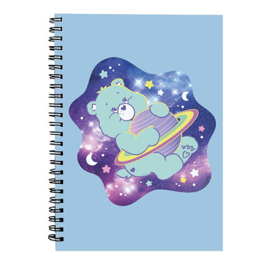 Care Bears Bedtime Bear Dreaming Of Space Spiral Notebook