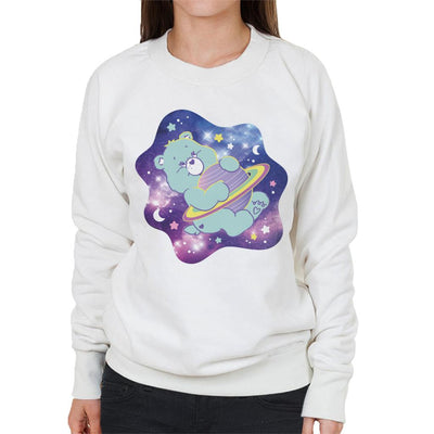 Care Bears Bedtime Bear Dreaming Of Space Women's Sweatshirt